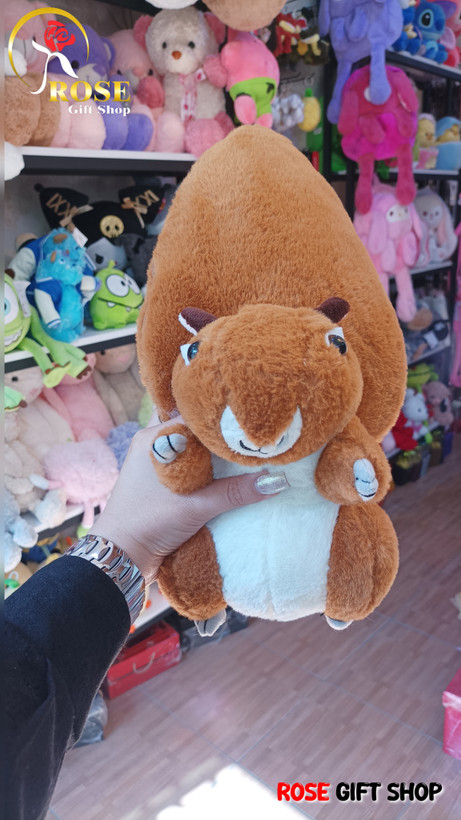 عروسک سوپرایزی سنجاب داخل بلوط 🐿️🌰