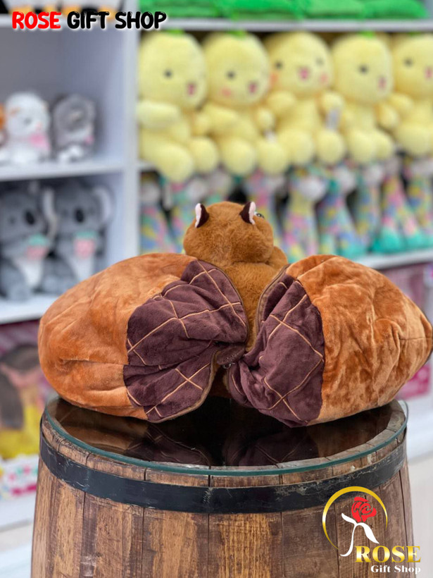 عروسک سوپرایزی سنجاب داخل بلوط 🐿️🌰