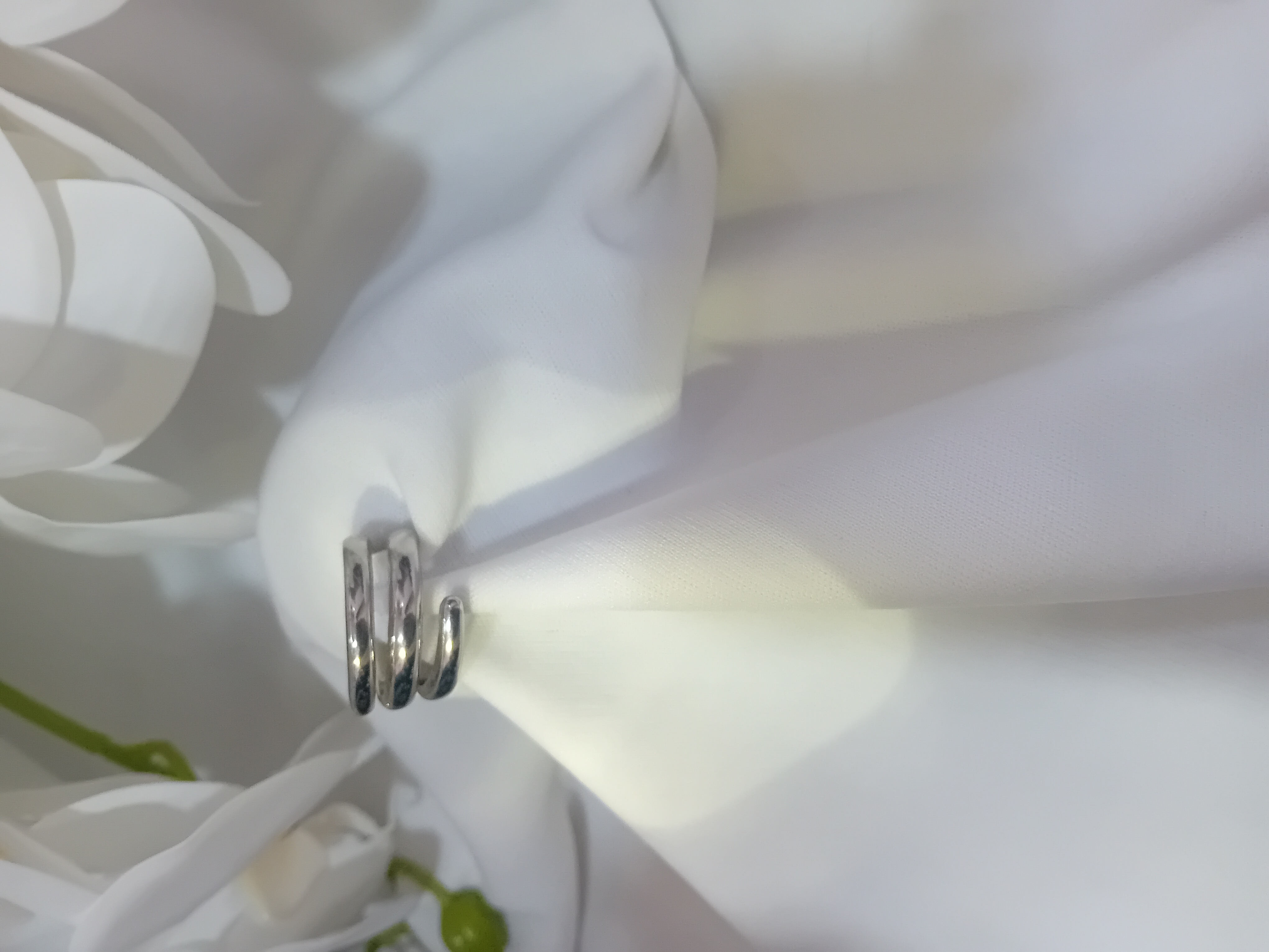 انگشتر ترند و بسیار زیبا با آبکاری نقره💍😍