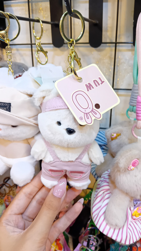 جاکلیدی و آویز کیف خرسی🥹💗🧸