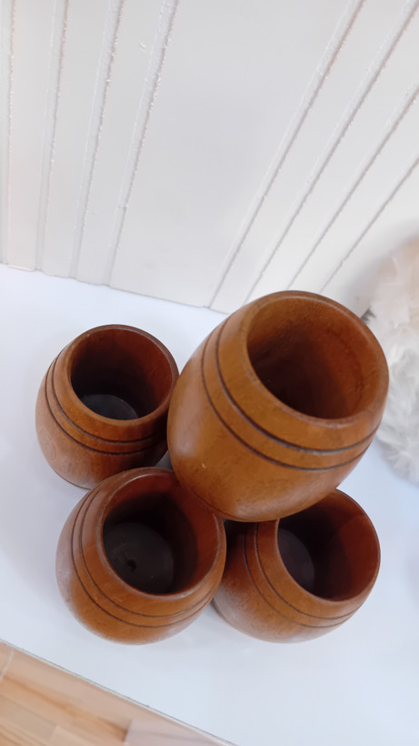شاتهای چوبی پنج تایی🍻🪵